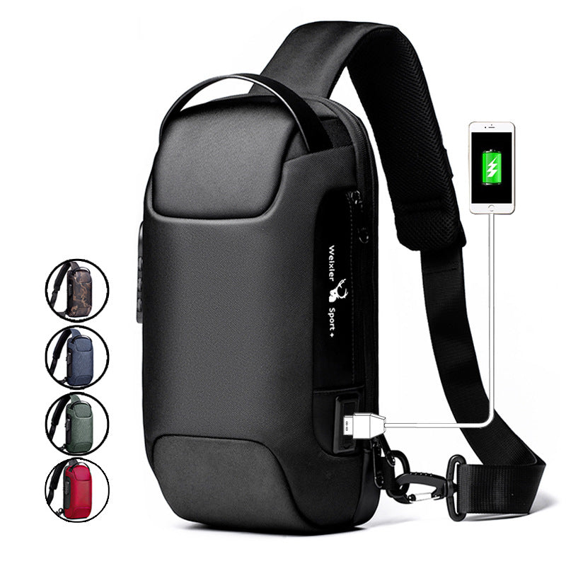 USB charging sport sling  Anti-theft shoulder bag(BUY 2 FREE SHIPPING WORLDWIDE!) mysite