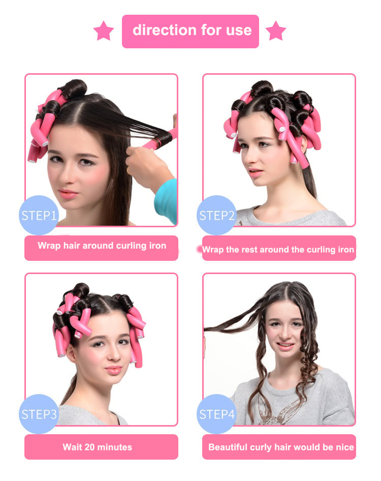 🎁(Black Friday Sale 47% Off)-Soft Foam Heatless Hair Wand Curls mysite