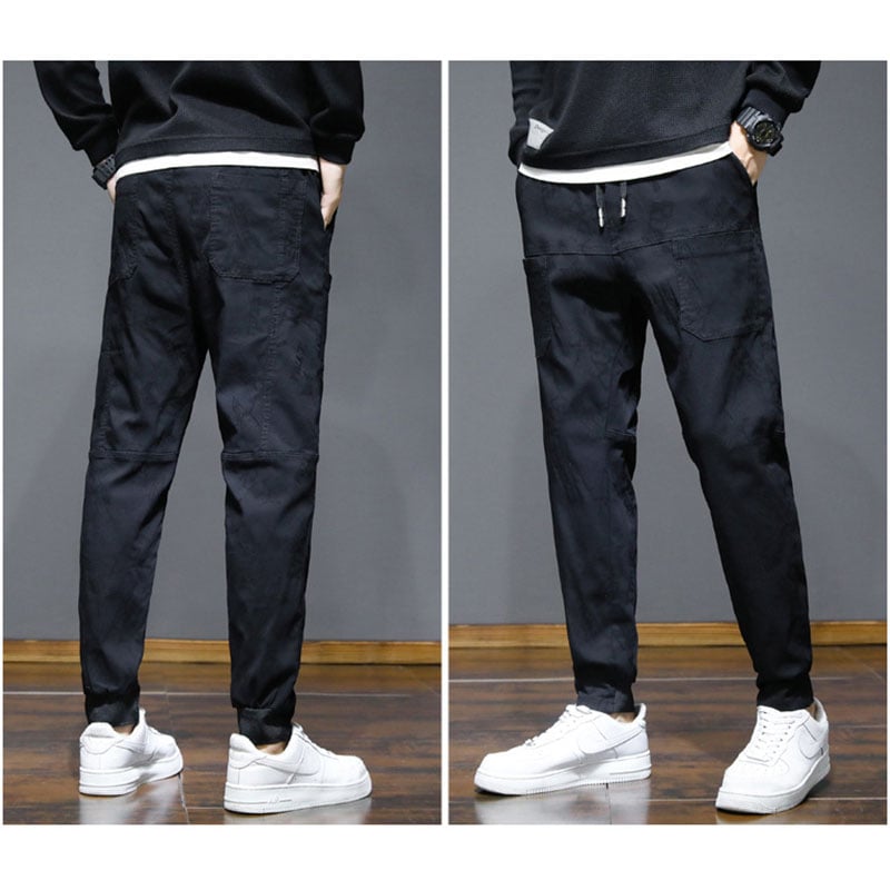 Six-pocket Stretch Casual Pants with Jacquard Pattern (Buy 2 Free Shipping) mysite