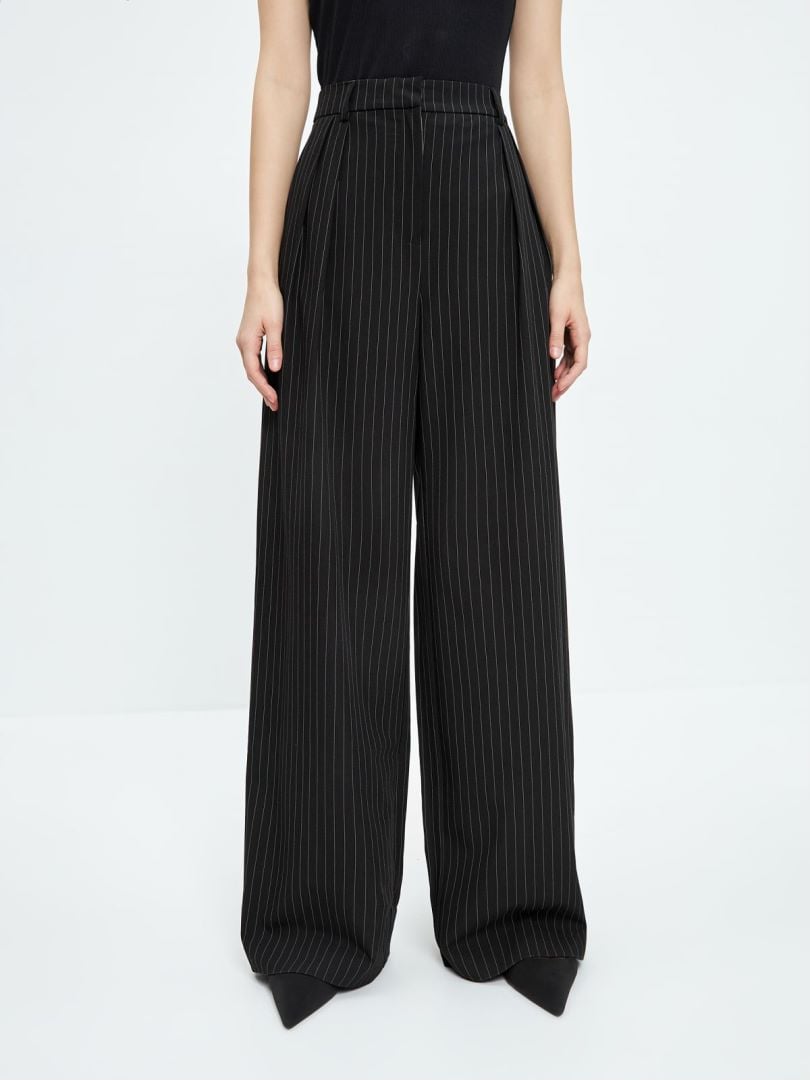 Women's Casual Striped High Waisted Loose Pants-Buy 2 Free Shipping mysite