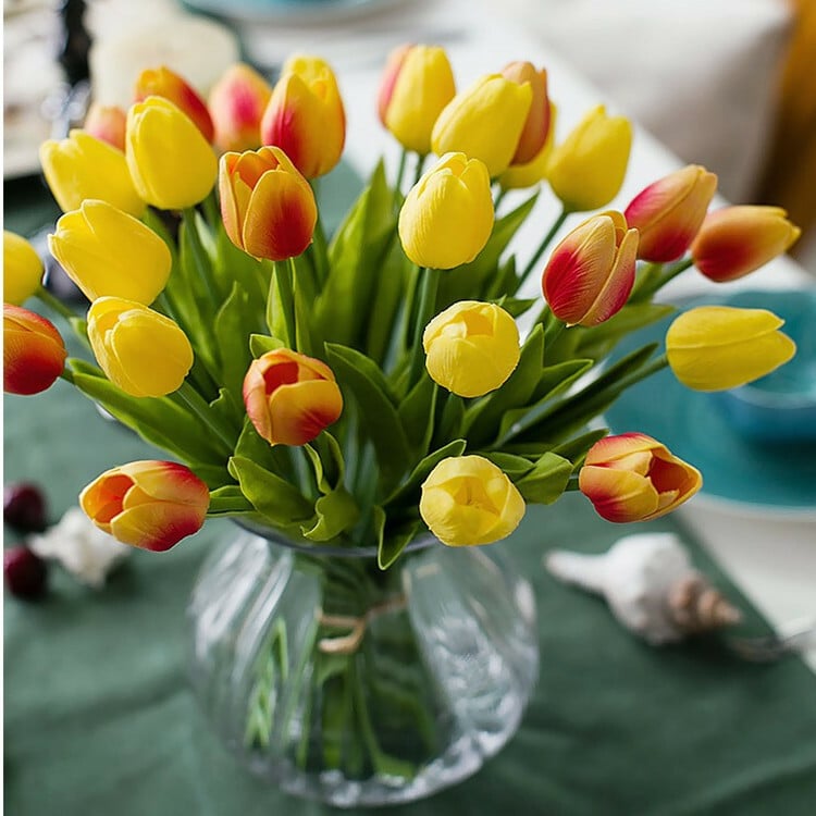 ✨LAST Day Sale-70off💓-High Quality Artificial Latex Tulips(PCS 10) mysite