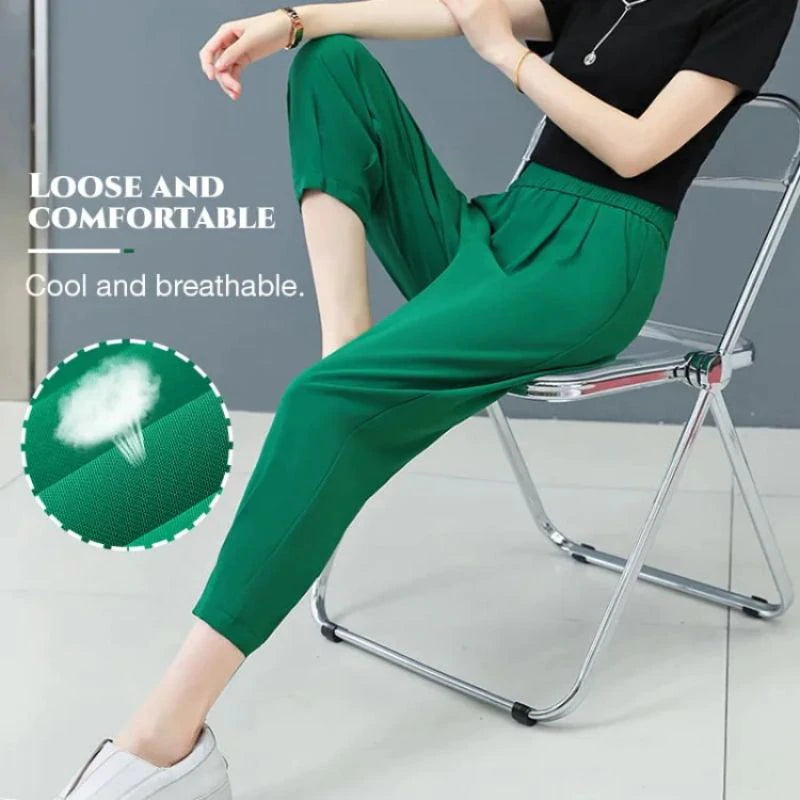 Women's Casual Cooling Straight Pants mysite