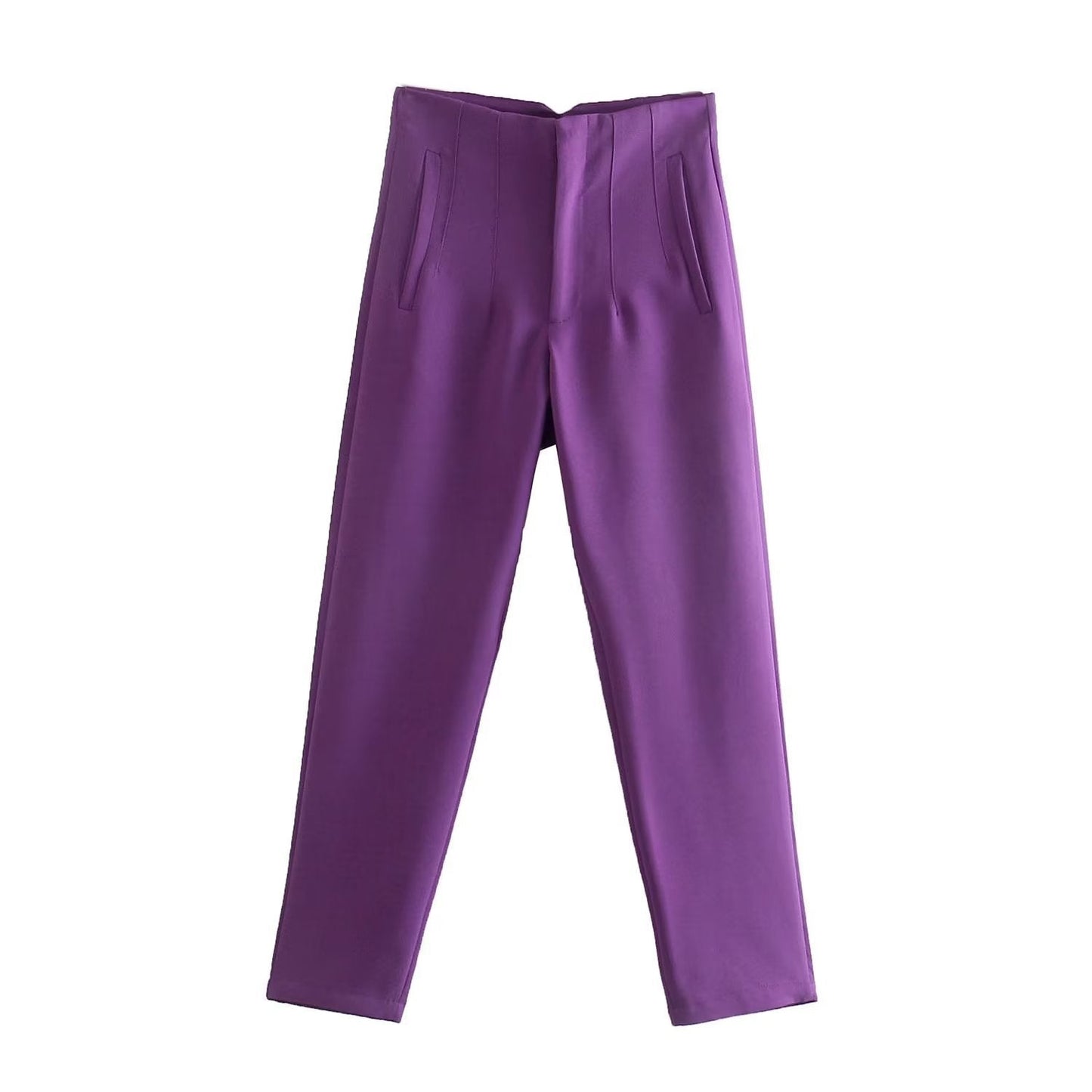 Tailored Pleat High Waist Pants - Buy two and get free shipping! mysite