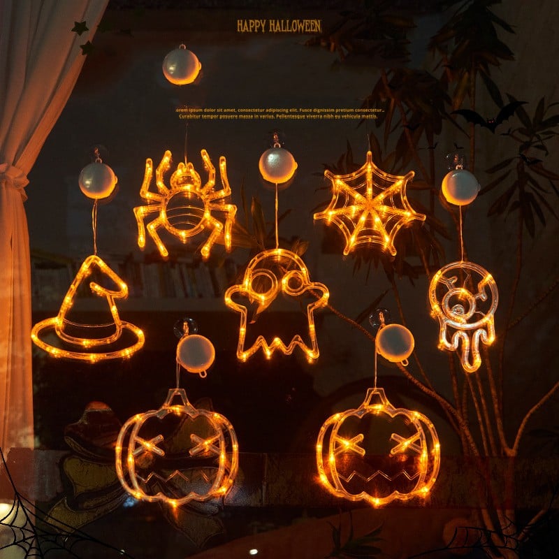 ✨Hot Sale✨ 2023 Upgrade Halloween Window Lights  Decorations mysite