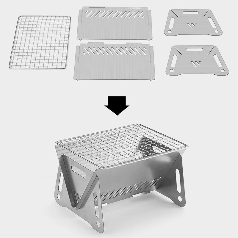 Stainless Steel Collapsible Grill mysite