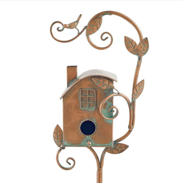 Image showcasing ( garden upgrade)Birdhouse Garden Stakes – uber7