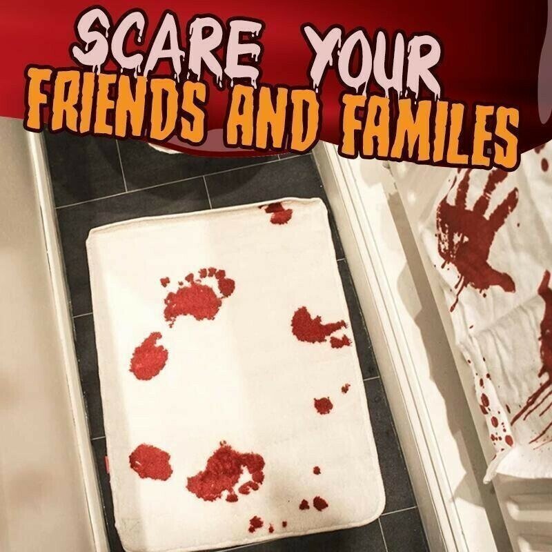 🎉 Halloween Bloody Color Changing Bath Mat