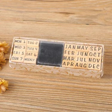 (🔥HOT SALE NOW) - Wood Retro DIY Journal Decoration Seal