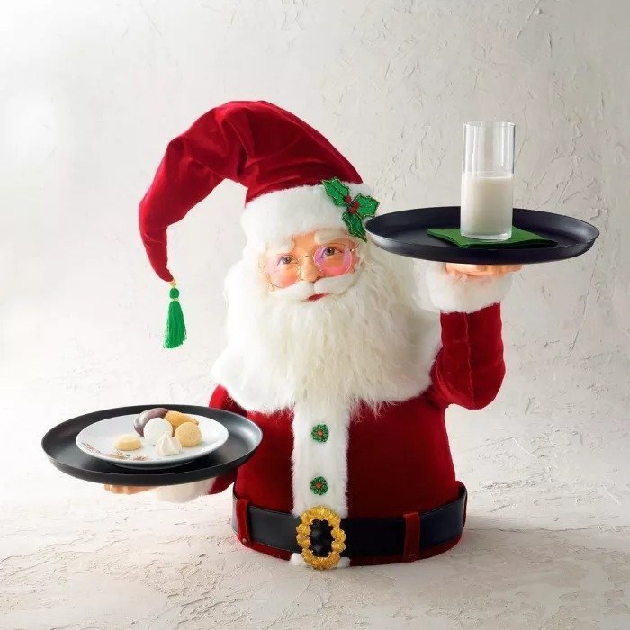 🎅Santa Holdings Tray Figurine mysite