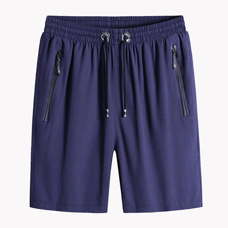 Men's Plus Size Ice Silk Stretch Shorts mysite