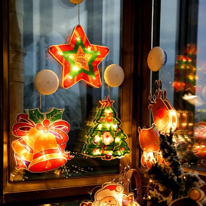 🎄Christmas Window Hanging Lights mysite