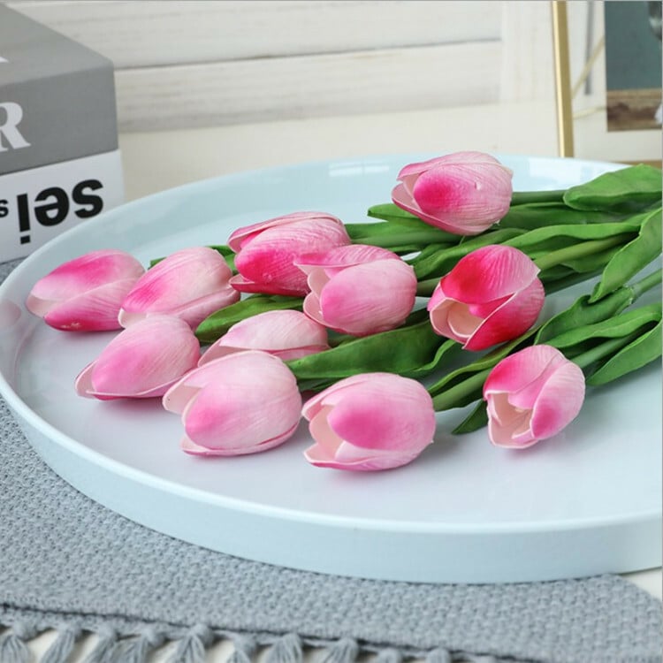 ✨LAST Day Sale-70off💓-High Quality Artificial Latex Tulips(PCS 10) mysite