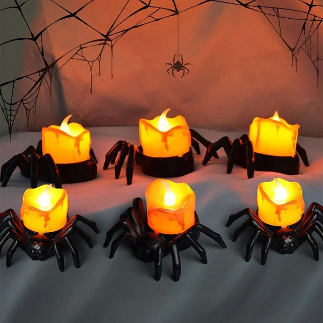 🔥Halloween Spider LED Party Candle Lights mysite