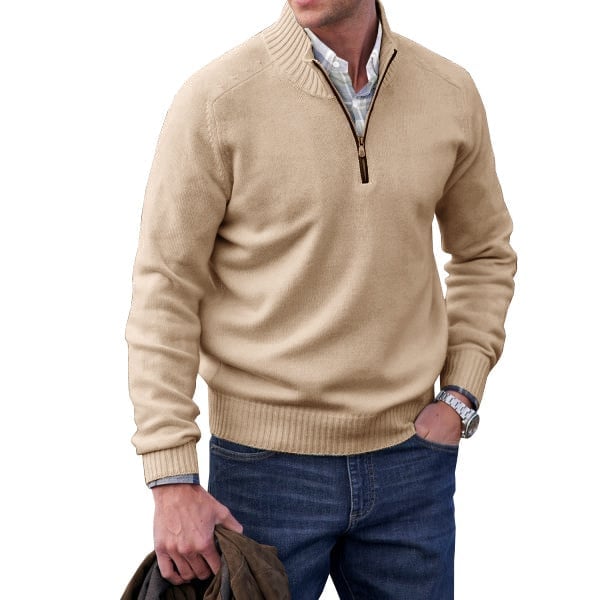 ✨Today's Deal - Men's Cashmere Zipper Basic Sweater (Buy 2 Free Shipping)😍 mysite