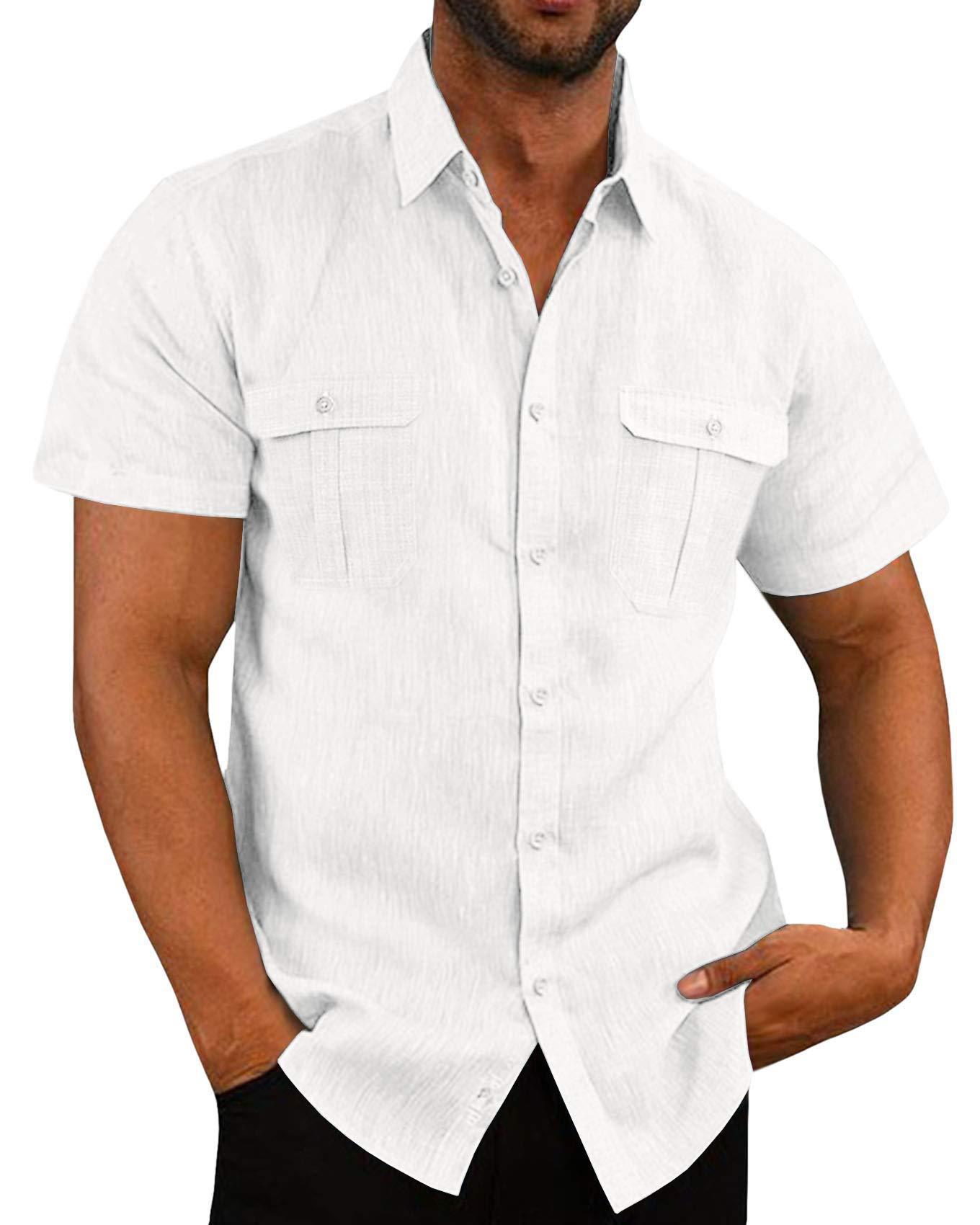 Stretch Short Sleeve Shirt with Pockets mysite