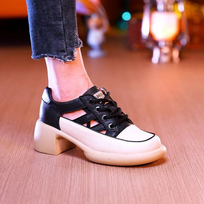 Women's Summer New Hollow High-heeled Sandals⏰ mysite