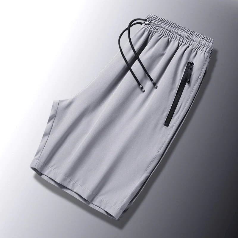 Men's Plus Size Ice Silk Stretch Shorts mysite