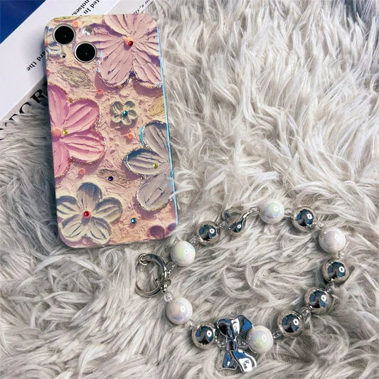 Hot Sale Vintage Oil Painting Flower iPhone Case mysite