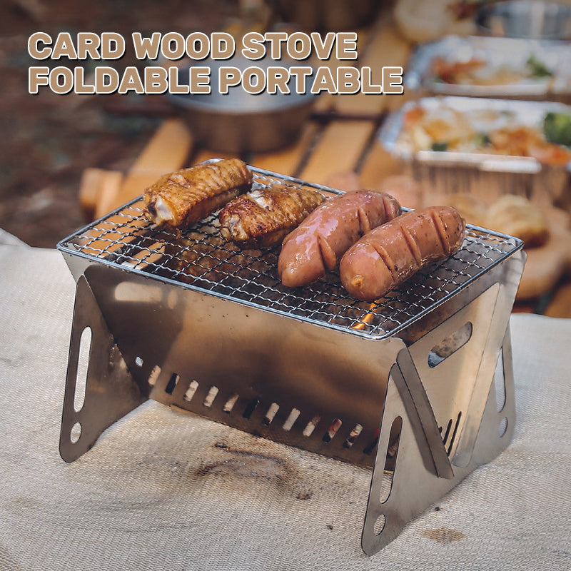 Stainless Steel Collapsible Grill