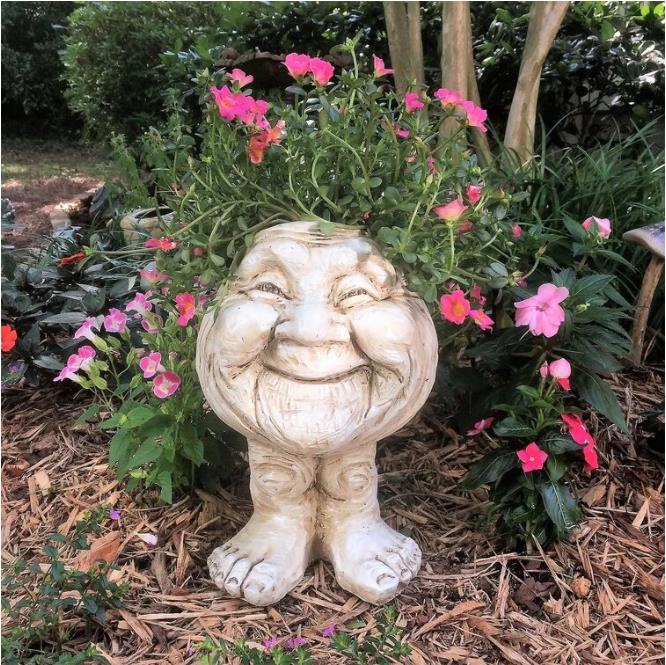 Mugglys Face Statue Planter - Happy New Year 49% OFF🎊 mysite