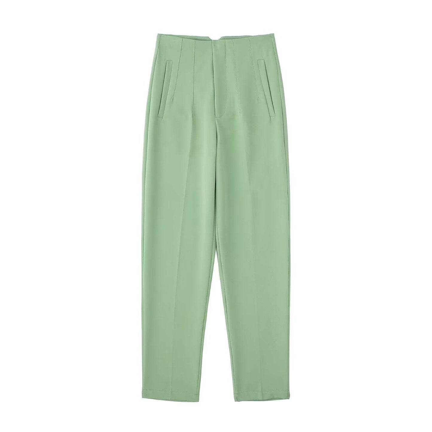 Tailored Pleat High Waist Pants - Buy two and get free shipping! mysite