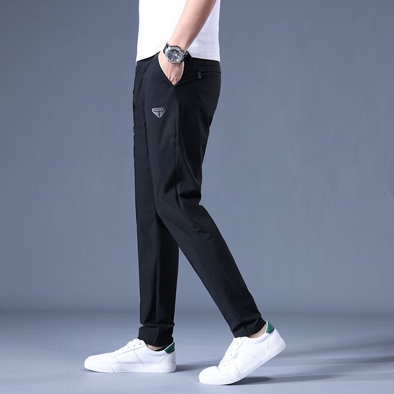 Men's Casual Elastic Straight-leg Pants mysite