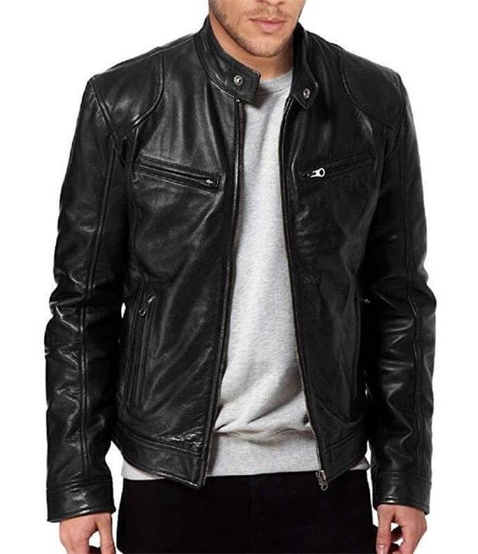 Men's Leather Jacket. mysite