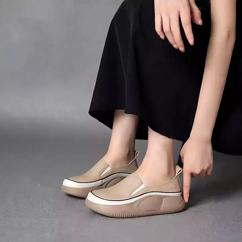 Women Fashion Platform Loafers mysite