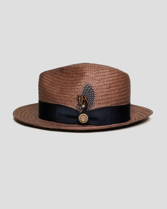 Miller Ranch Straw Trilby Fedora – Coffee[Fast shipping and box packing] mysite