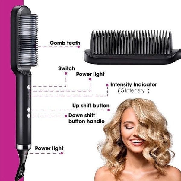 💖Black Friday Sale 49% Off💖Negative Ion Hair Straightener Styling Comb mysite