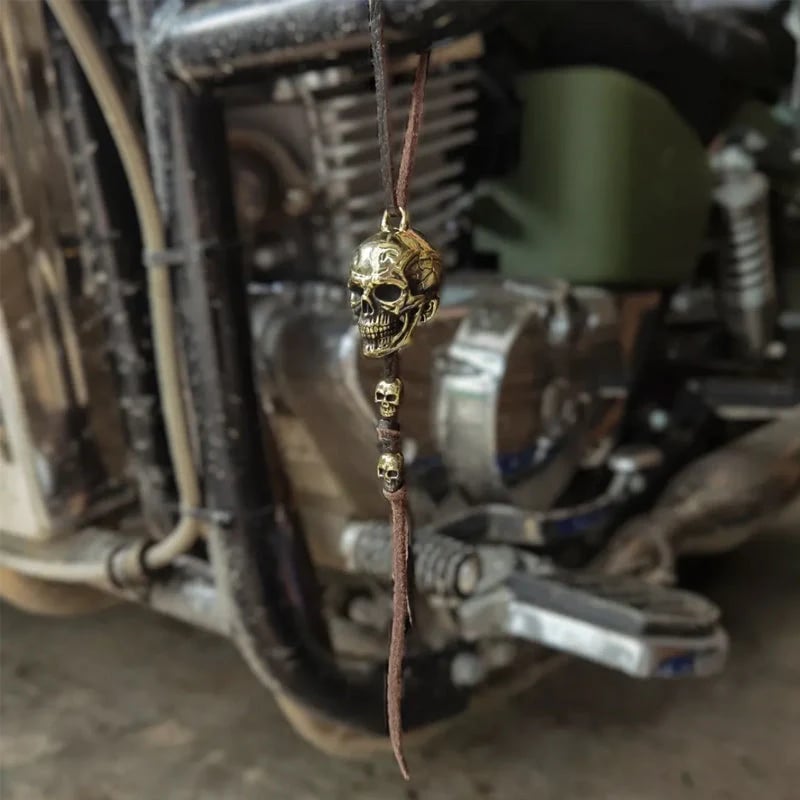 Lucky keychain for motorcyclists