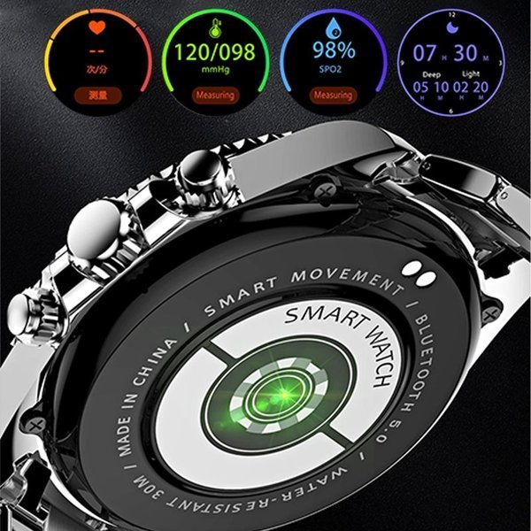 Multifunctional Bluetooth Talk Men's Casual Smart Watch mysite