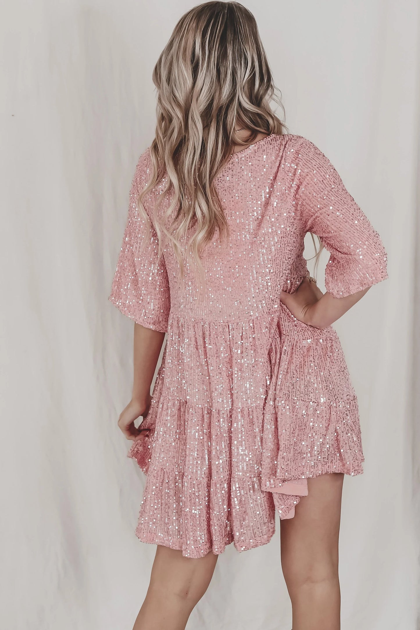 ✨2023 Sequin Baby Doll Dress mysite