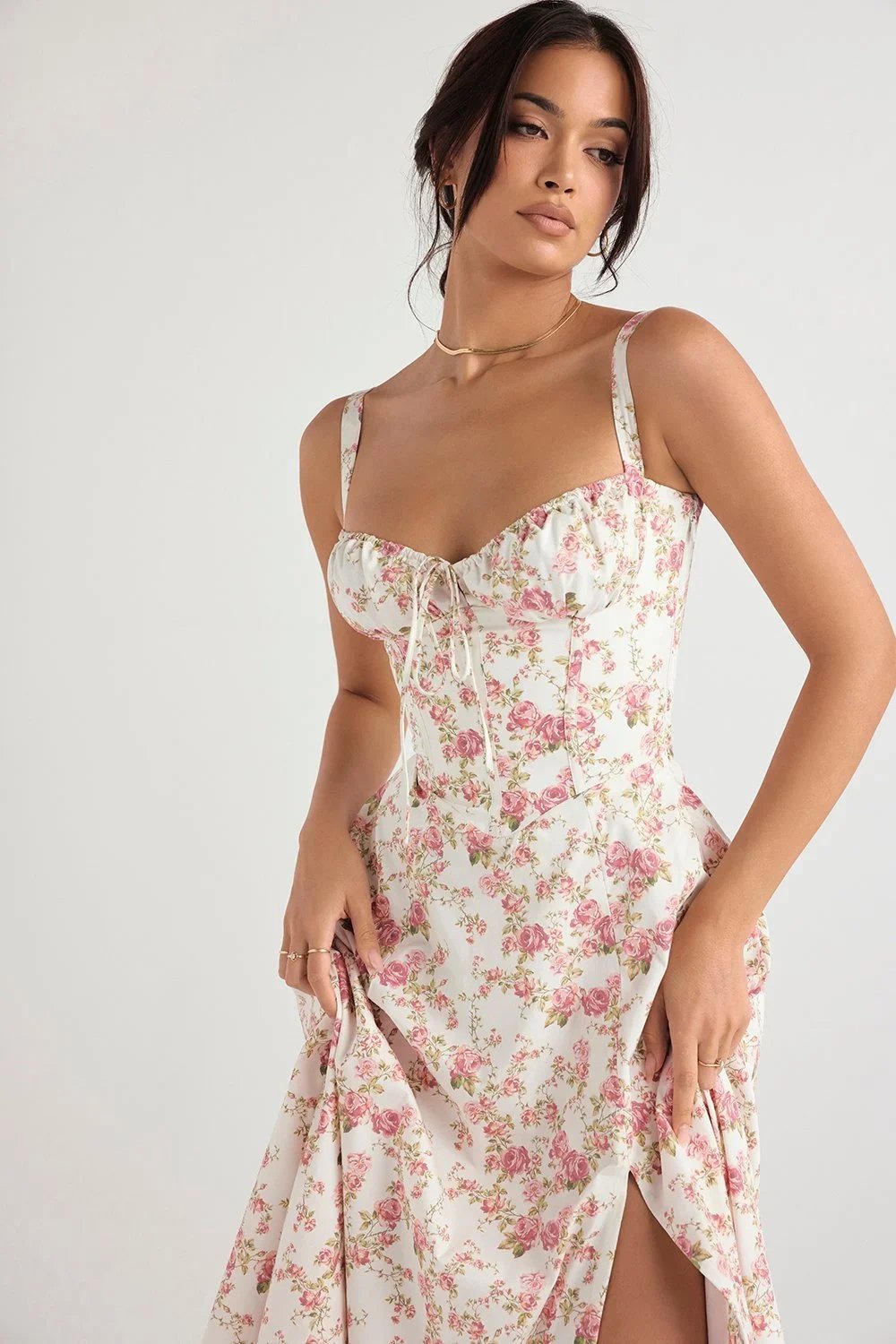 👠Summer Hot Sale - 40% OFF👙Comfortable Beauty-No underwire-Print Bustier Sundress mysite