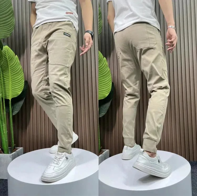 Men's High Stretch Multi-pocket Skinny Cargo Pants👖 mysite