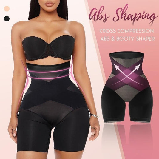 CROSS COMPRESSION ABS & BOOTY HIGH WAISTED SHAPER mysite