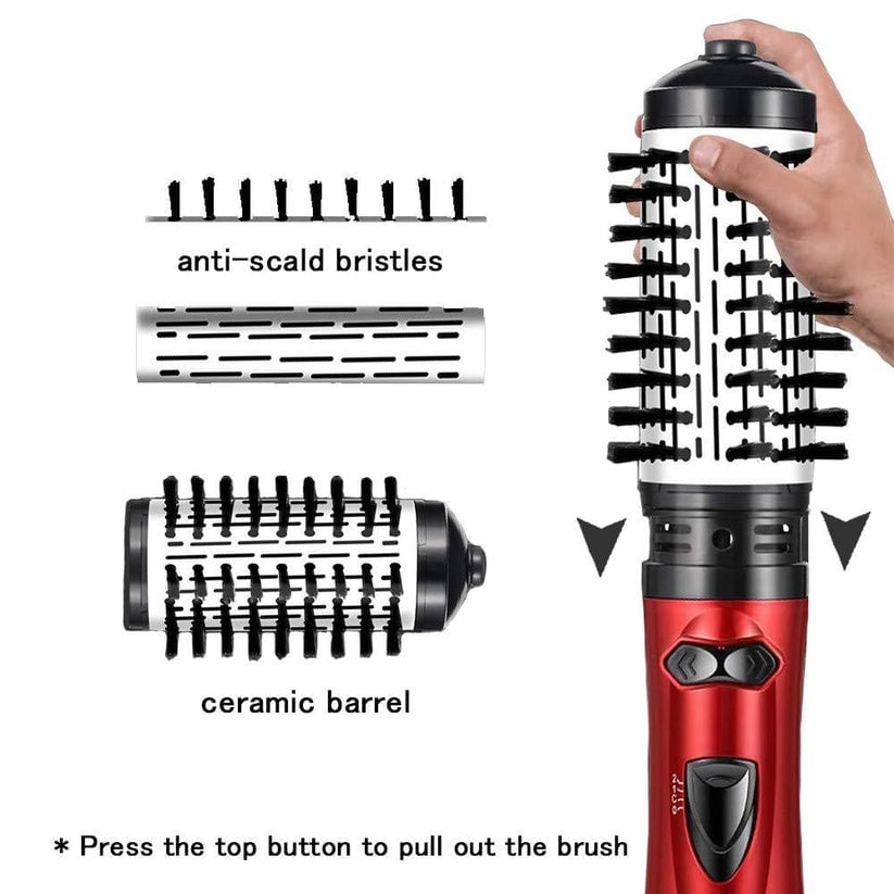 ✨Hot Sale✨3-in-1 Hot Air Styler and Rotating Hair Dryer for Dry hair, curl hair, straighten hair