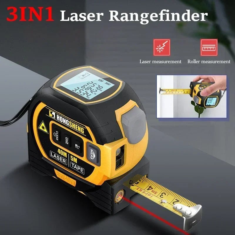 Made in Germany🎉Measurin Sight 3-In-1 Infrared Laser Tape Measuring mysite