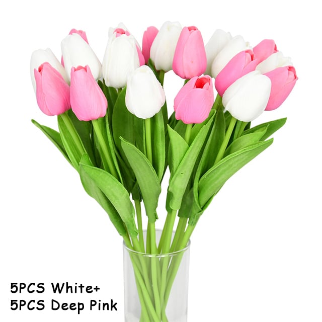 ✨LAST Day Sale-70off💓-High Quality Artificial Latex Tulips(PCS 10) mysite