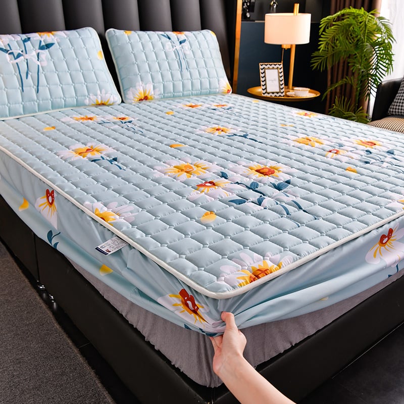 🎁Hot Sale!! 50% OFF-Sale🔥Latest Breathable Silky Mattress Cover mysite