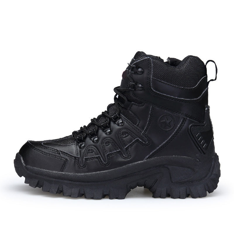 Men Outdoor Waterproof Non-Slip Hiking Boots Combat Boots - Free shipping worldwide! mysite