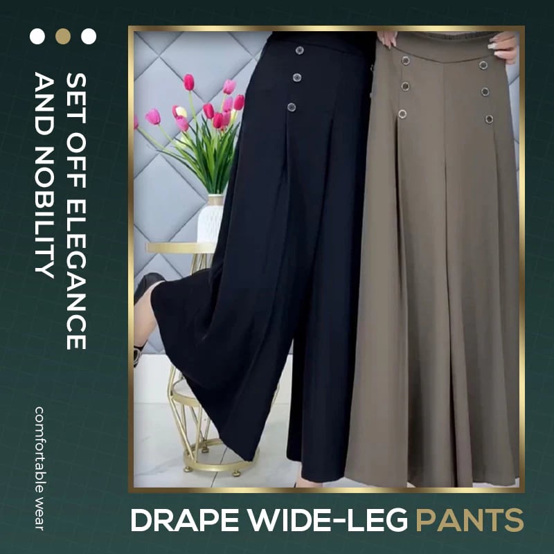 🔥LAST DAY 49% OFF - [Comfort and Slim] Stylish Pleated Wide-leg Pants mysite