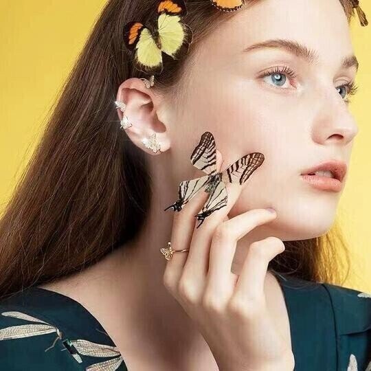 Butterfly Swan and  Snake  Earrings
