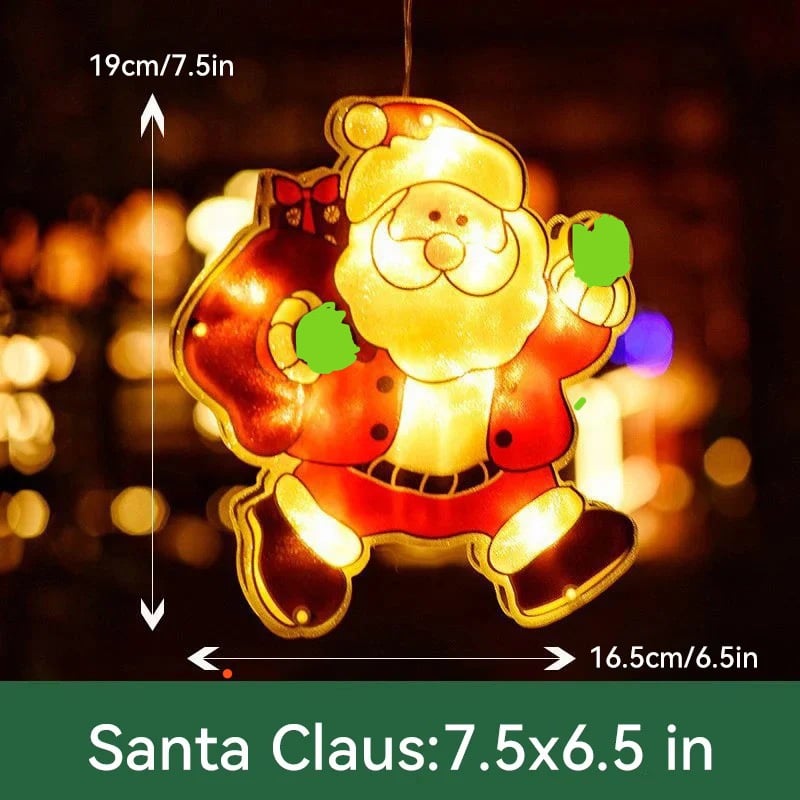 🎄Christmas Window Hanging Lights mysite