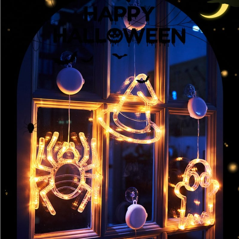 ✨Hot Sale✨ 2023 Upgrade Halloween Window Lights  Decorations mysite