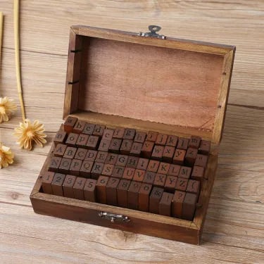 (🔥HOT SALE NOW) - Wood Retro DIY Journal Decoration Seal mysite