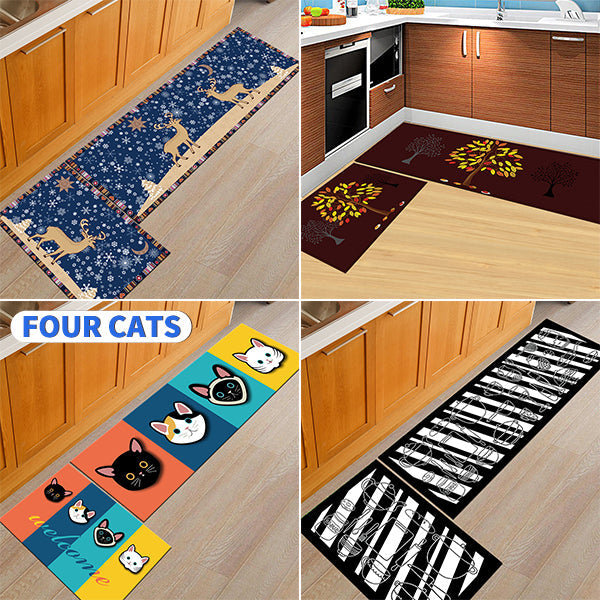 🎉Big Sale - Kitchen Printed Non-Slip Carpet ( 🔥Buy 1 Get 1 Free🎁 ) mysite