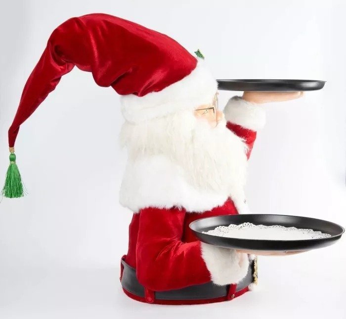 🎅Santa Holdings Tray Figurine – uber7