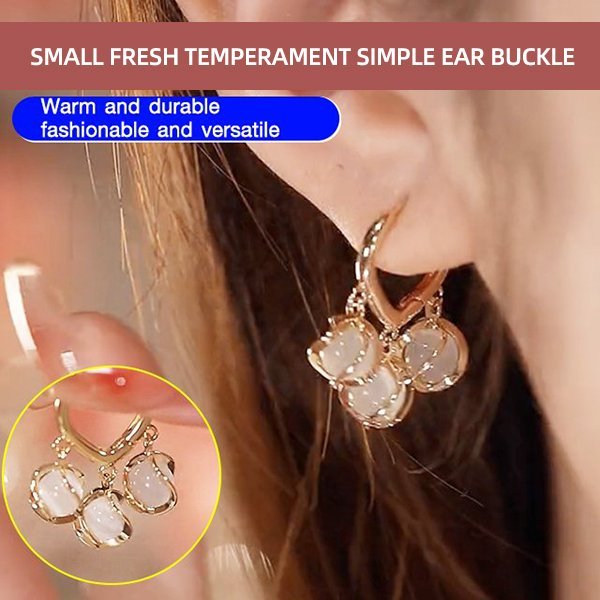 Small fresh temperament simple ear buckle mysite