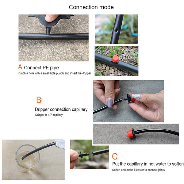 Adjustable Irrigation Drippers Sprinklers mysite